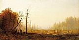 Alfred Thompson Bricher Canvas Paintings - Autumn Landscape